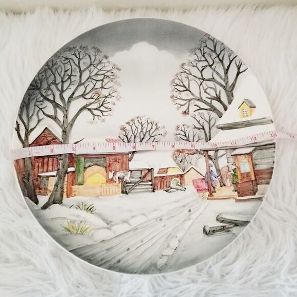 Western Germany origin winter farm scene - Picture 2 of 4